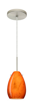 Pera One Light Pendant in Satin Nickel (74|1BT-1713HB-SN)