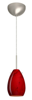 Pera One Light Pendant in Satin Nickel (74|1BC-1713MA-SN)