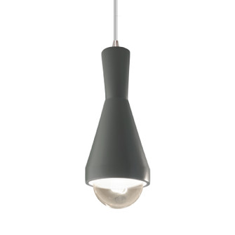 Radiance One Light Pendant in Navarro Sand (102|CER-6520-NAVS-MBLK-WTCD)
