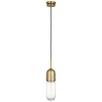 Junio LED Pendant in Hand-Rubbed Antique Brass (268|TOB 5645HAB-CG-1)