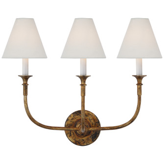 Piaf LED Wall Sconce in Antique Gild (268|TOB 2452AG-L)