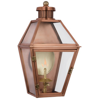 Stratford Gas Gas Wall Lantern in Soft Copper (268|CHO 2450SC-CG)