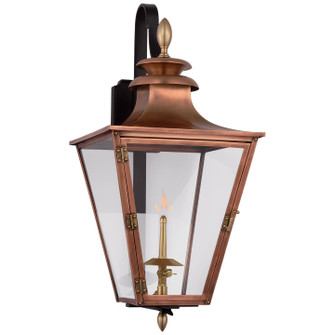 Albermarle Gas Gas Wall Lantern in Soft Copper and Brass (268|CHO 2435SC-CG)