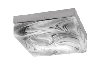 Flush Mounts Three Light Flush Mount in Brushed Nickel (200|842-BN-9)