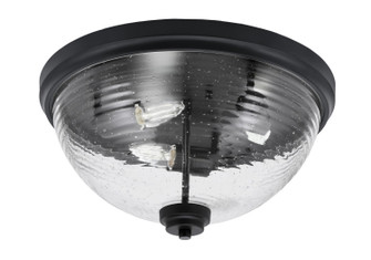 Flush Mounts Three Light Flush Mount in Matte Black (200|826-MB-8)