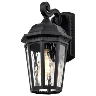East River One Light Outdoor Wall Lantern in Matte Black (72|60-5946)