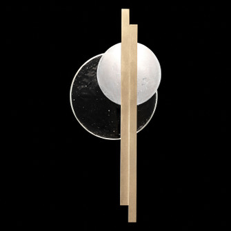 Selene LED Wall Sconce in Soft Gold/Clear & White Glass (48|920550-5ST)