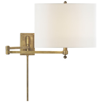 Hudson One Light Wall Sconce in Hand-Rubbed Antique Brass (268|TOB 2204HAB-L)
