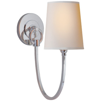 Reed One Light Wall Sconce in Polished Nickel (268|TOB 2125PN-L)