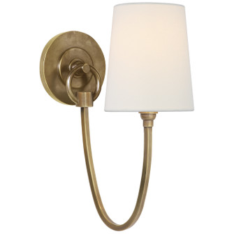 Reed One Light Wall Sconce in Hand-Rubbed Antique Brass (268|TOB 2125HAB-L)