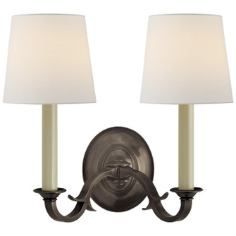 Channing Two Light Wall Sconce in Bronze (268|TOB 2121BZ-L)
