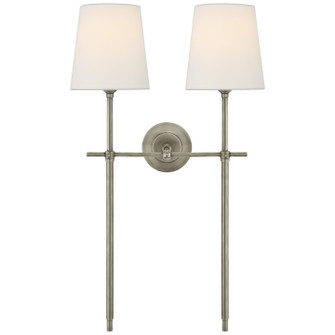 Bryant Two Light Wall Sconce in Antique Nickel (268|TOB 2025AN-L)