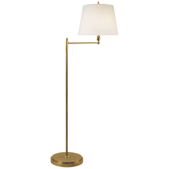 Paulo One Light Floor Lamp in Hand-Rubbed Antique Brass (268|TOB 1201HAB-L)