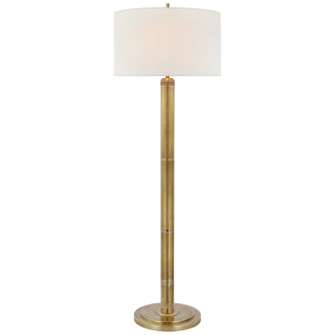 Longacre Two Light Floor Lamp in Hand-Rubbed Antique Brass (268|TOB 1000HAB-L)