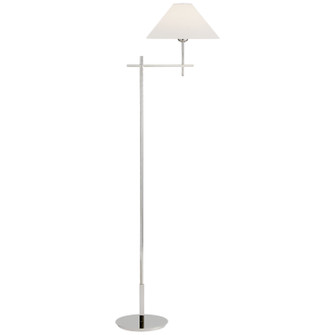 Hackney One Light Floor Lamp in Polished Nickel (268|SP 1023PN-L)