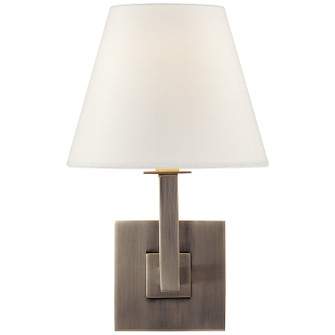 Architectural One Light Wall Sconce in Brushed Steel (268|S 20BS-L)