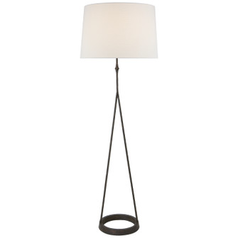 Dauphine One Light Floor Lamp in Aged Iron (268|S 1400AI-L)