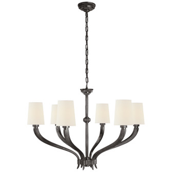 Ruhlmann Six Light Chandelier in Bronze (268|CHC 2462BZ-L)