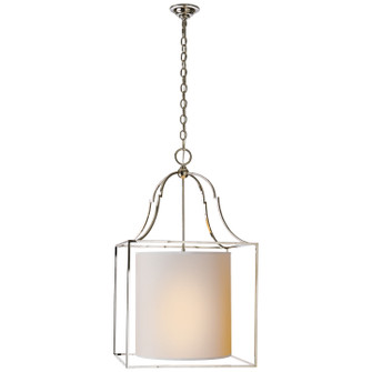 Gustavian Three Light Hanging Lantern in Gilded Iron (268|CHC 2167GI-L)