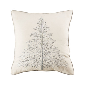 Glistening Trees Pillow in Gray (45|908132)