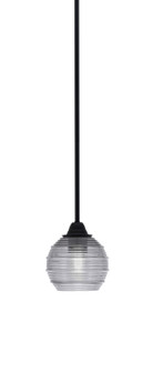 Paramount One Light Mini Pendant in Matte Black (200|3401-MB-5112)