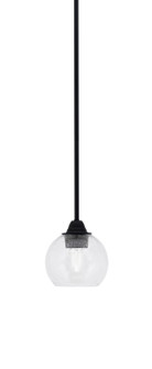 Paramount One Light Mini Pendant in Matte Black (200|3401-MB-4100)