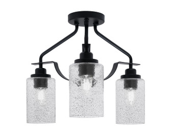 Odyssey Three Light Semi-Flush Mount in Matte Black (200|2607-MB-3002)