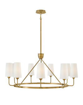 Lewis LED Pendant in Heritage Brass (13|45009HB)
