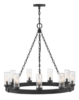 Sawyer LED Chandelier in Black (13|29208BK)