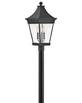 Chapel Hill LED Post Top or Pier Mount Lantern in Museum Black (13|27091MB)