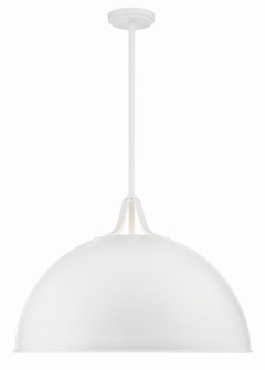 Soto Three Light Pendant in White (60|SOT-18017-WH)