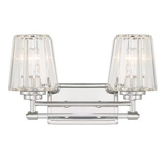 Garnet Two Light Bathroom Vanity in Polished Nickel (51|8-6001-2-109)