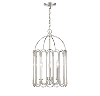 Three Light Pendant in Polished Nickel (446|M30011PN)