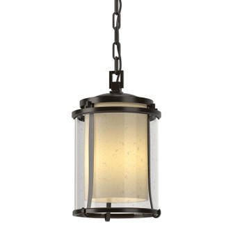 Meridian One Light Outdoor Ceiling Fixture in Coastal Oil Rubbed Bronze (39|365610-SKT-14-ZS0297)