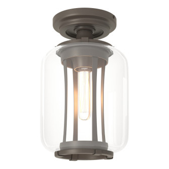 Fairwinds One Light Outdoor Semi-Flush Mount in Coastal Dark Smoke (39|352551-SKT-77-ZM0723)