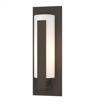 Vertical Bar Forged Vertical Bars Small Outdoor Sconce in Coastal Dark Smoke (39|307285-SKT-77-GG0066)