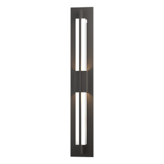 Axis Double Axis LED Outdoor Sconce in Coastal Oil Rubbed Bronze (39|306420-LED-14-ZM0332)