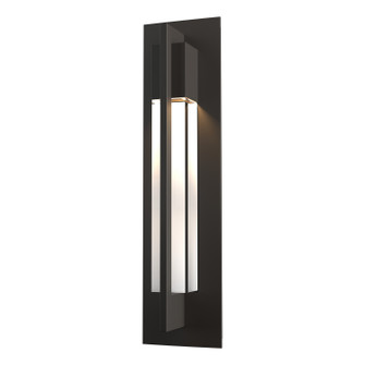 Axis One Light Outdoor Wall Sconce in Coastal Oil Rubbed Bronze (39|306403-SKT-14-ZM0332)