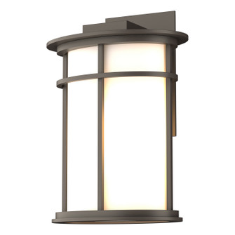 Province One Light Outdoor Wall Sconce in Coastal Dark Smoke (39|305650-SKT-77-GG0366)