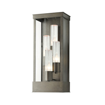 Portico Four Light Outdoor Wall Sconce in Coastal Natural Iron (39|304330-SKT-20-GG0392)