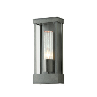 Portico One Light Outdoor Wall Sconce in Coastal Burnished Steel (39|304320-SKT-78-GG0392)
