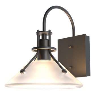Henry Henry Small Glass Shade Outdoor Sconce in Coastal Black (39|302709-SKT-80-FD0673)