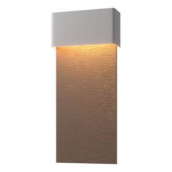 Stratum Stratum Large Dark Sky Friendly LED Outdoor Sconce in Coastal Burnished Steel (39|302632-LED-78-75)