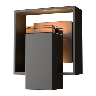 Shadow Box One Light Outdoor Wall Sconce in Coastal Oil Rubbed Bronze (39|302601-SKT-14-75-ZM0546)