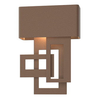 Collage LED Outdoor Wall Sconce in Coastal Bronze (39|302520-LED-RGT-75)