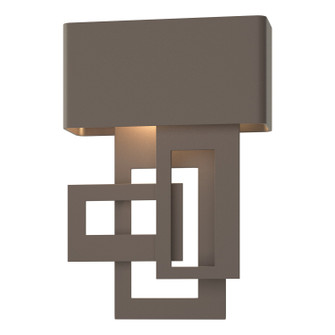 Collage Collage Small Dark Sky Friendly LED Outdoor Sconce in Coastal Dark Smoke (39|302520-LED-RGT-77)