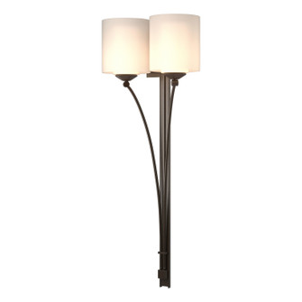 Formae Formae Contemporary 2 Light Sconce in Oil Rubbed Bronze (39|204672-SKT-14-GG0169)