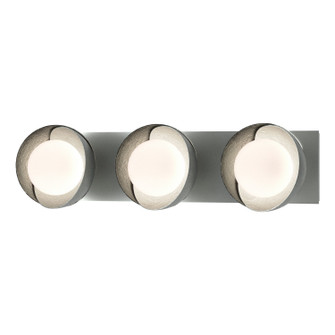 Brooklyn Brooklyn 3-Light Straight Double Shade Bath Sconce in Vintage Platinum (39|201378-SKT-82-85-GG0711)
