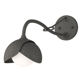 Brooklyn Brooklyn 1-Light Double Shade Long-Arm Sconce in Natural Iron (39|201377-SKT-20-20-GG0711)