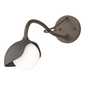 Brooklyn One Light Wall Sconce in Bronze (39|201376-SKT-05-20-GG0711)